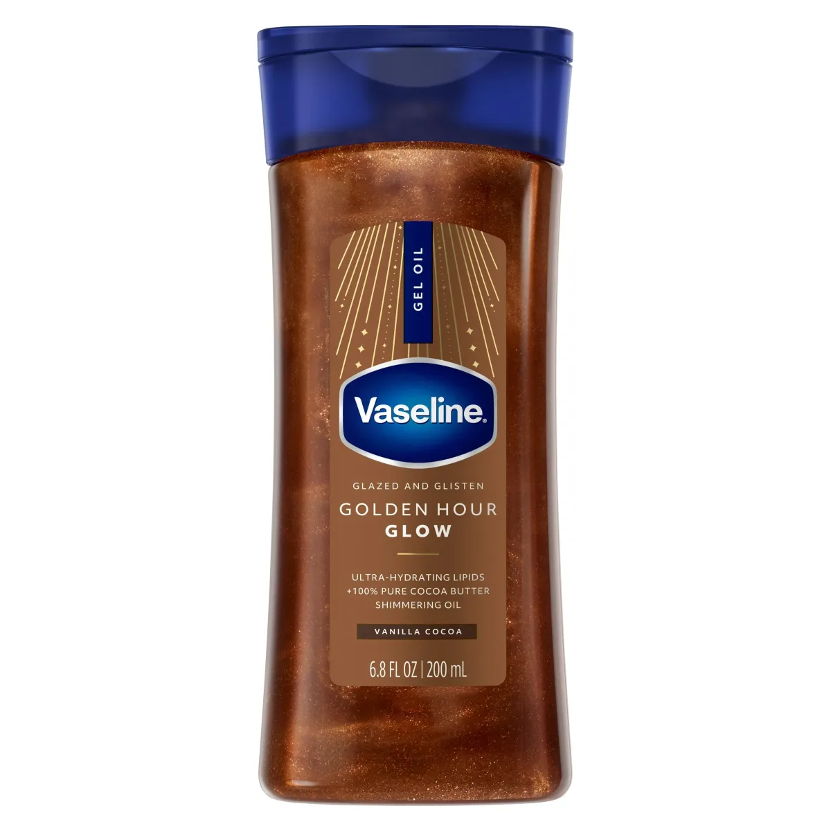 VASELINE GOLDEN HOUR GLOW GEL OIL 200ML