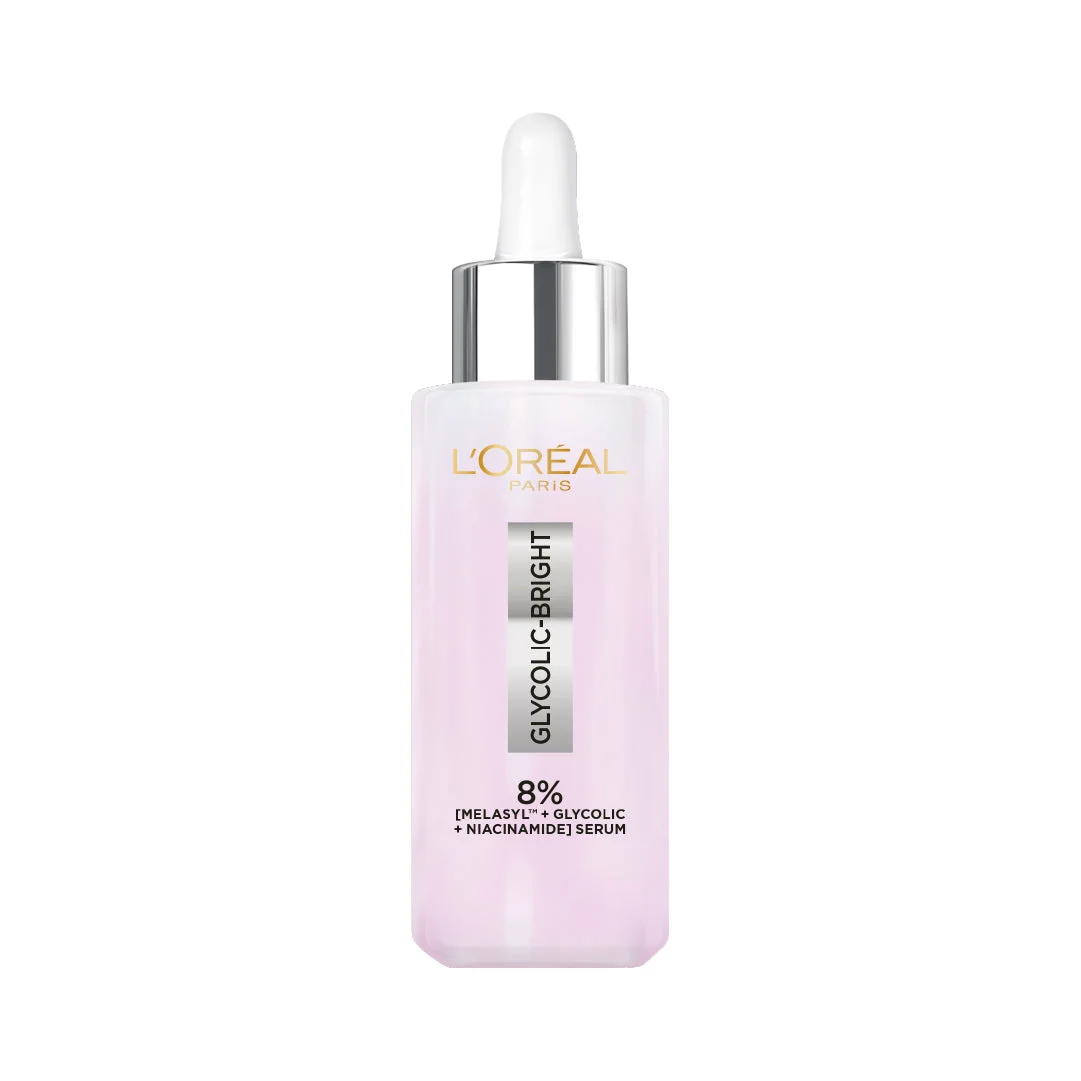 Glycolic Bright Serum with 8% [Melasyl ™ + Glycolic Acid + Niacinamide] face serum for Dark Spots & Brightening 30 ml