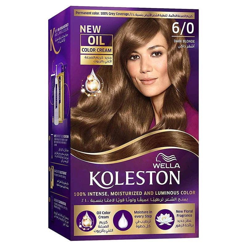 Koleston Hair Color Kit - 6-0 Dark Blonde