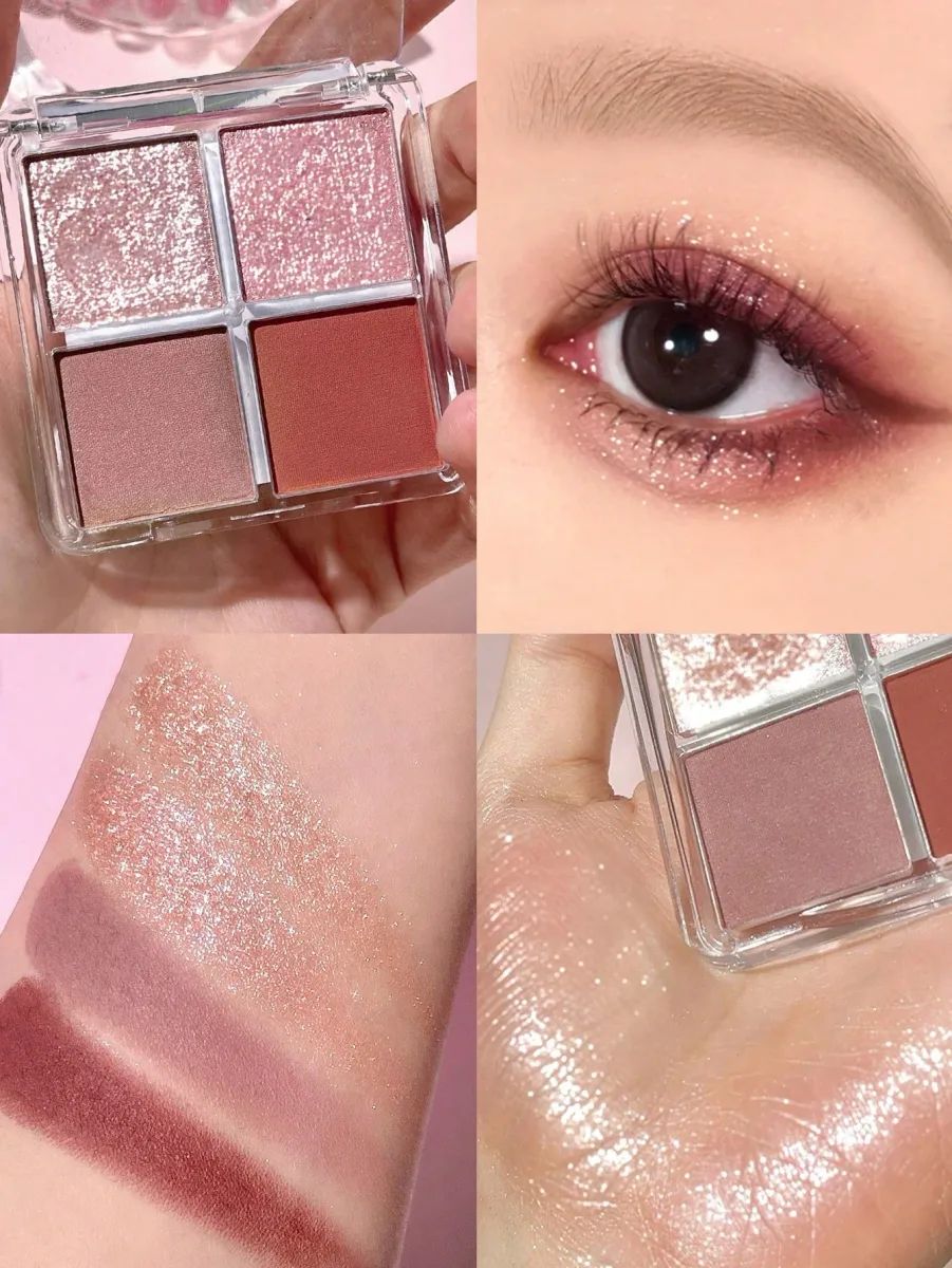SHEGLAM Cosmic Crystal Eyeshadow Quad - Spellbound