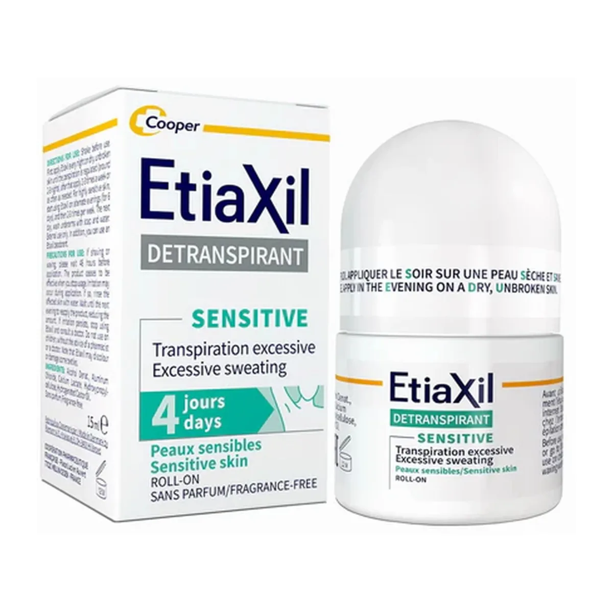ETIAXIL DETRANSPIRANT ARMPITS SENSITIVE ROLL ON