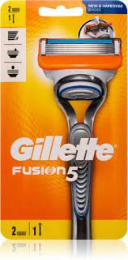 Gillette Fusion5 Shaver + Spare Blades 2 pcs