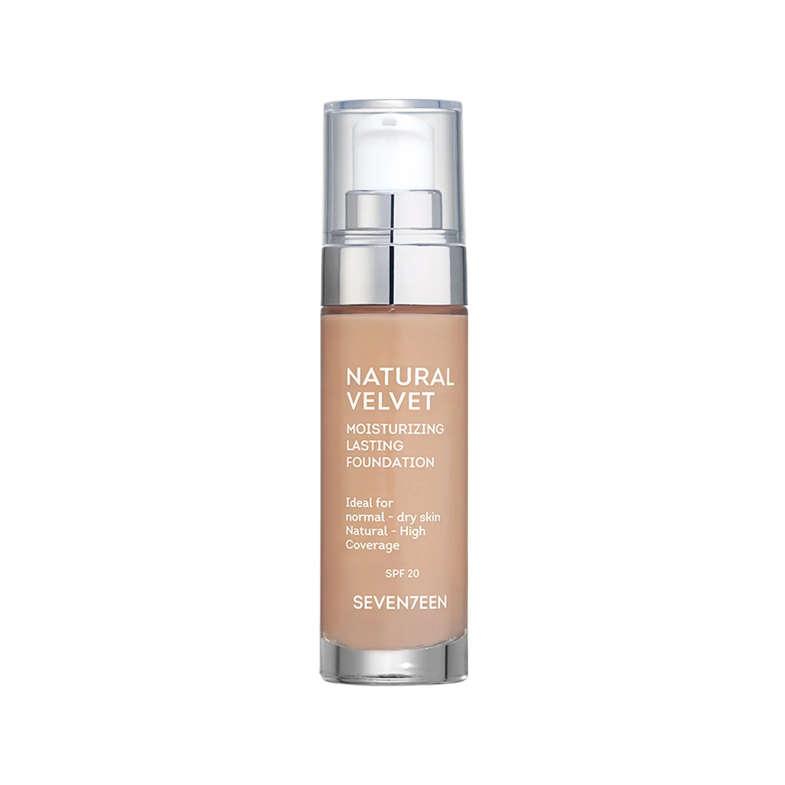foundation natural velvet lasting No. 80 (30 ml)