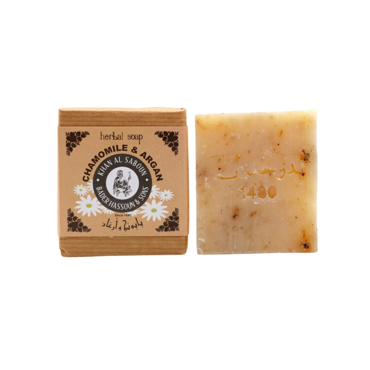 KHAN AL SABOUN CHAMOMILE HERBAL SOAP 80G