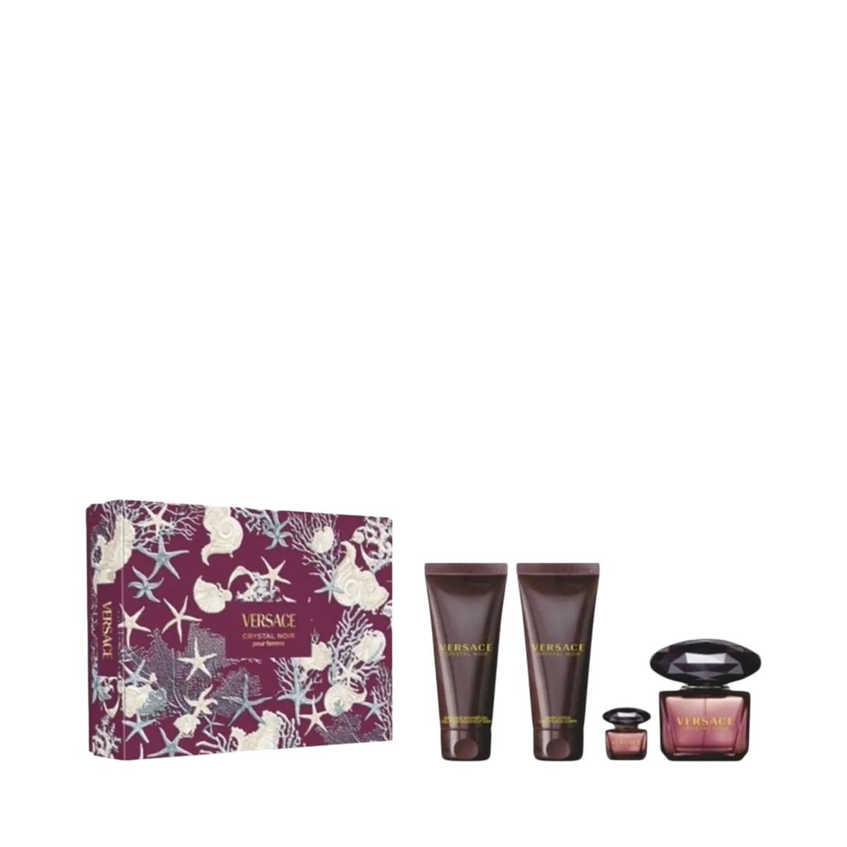 VERSACE CRYSTAL NOIR F EDP 90ML COFFRET