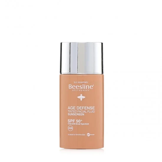 Age Defense Tinted Facial Fluid Sunscreen SPF 50+