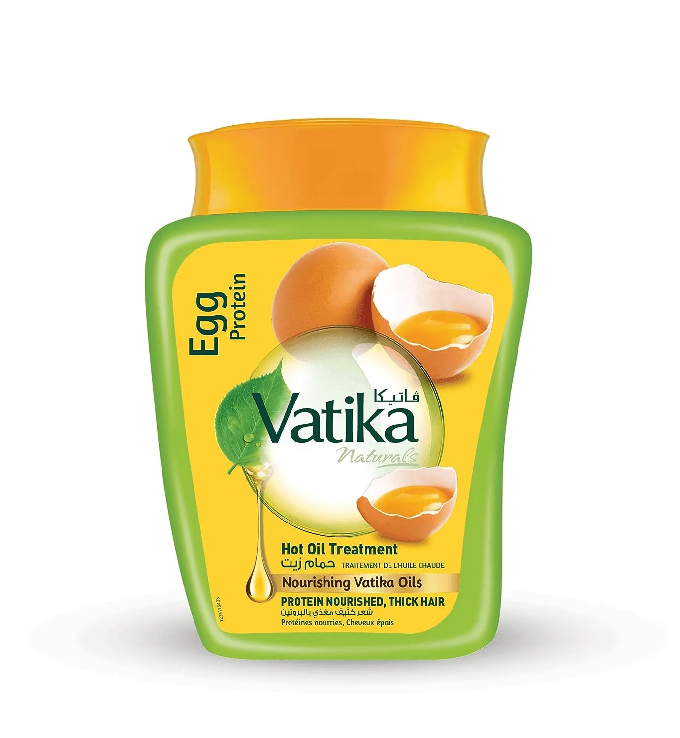 Dabur Vatika Egg Protein Hot Oil Treatment For Thick Hair - 500 g
