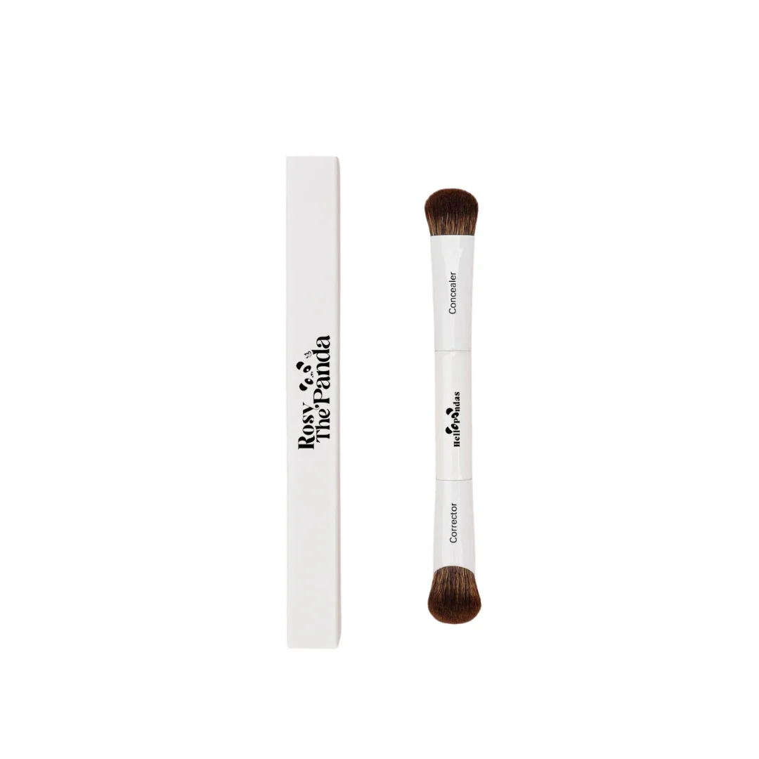 ROSY THE PANDA DOU SIDE CON BRUSH WHITE THE LOVE